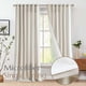 thumbnail image 2 of Cortinas Jinchan con forro beige, mezcla de lino, 96 pulgadas, extra largas, 2 paneles, 2 of 8