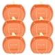 thumbnail image 3 of Platos de papel desechables de calabaza para Halloween, plato para postre, dulces, pastel, suministros para fiesta de otoño, 20 Uds., 3 of 6