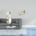 thumbnail image 2 of Espejo de pared para sala de estar, pasillo, armario, entrada, pasillo con sofá de madera en miniatura, modelo artesanal, muebles de simulación para c, 2 of 8