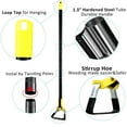 thumbnail image 3 of Mistaha Hoe Garden Tool Stainless Steel Garden Weeding Rring Loose Soil Gardening Long Handle Heavy, 3 of 8
