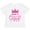 AA-White, variant on Inktastic Being a Princess is Exhausting, Crown, Hearts Girls Toddler T-Shirt
