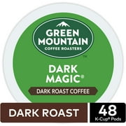 Green Mountain Coffee, Dark Magic, Single-Serve Keurig K-Cup Pods, Dark Roast Coffee, 48 Count (2 Boxes of 24 Pods)
