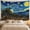 A, variant on XaaKee room tapestry, Post-impressionism desert canyon bedroom tapestry, High-Quality Polyester tapestry wall hanging, Home Decor, 60x40Inch