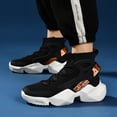 thumbnail image 5 of High-Top Shoes for Men, Breathable Knitted Sock Shoes for Autumn, Stylish Street Warrior Thick-Soled Shoes That Increase Height, Lightweight Designer Sneakers Suitable for Both Boys And Adults, 5 of 9