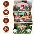 thumbnail image 7 of Pink Christmas Round Tablecloth, Fitted Table Cover with Elastic for 45"-54" Round Tables, Xmas Tree Snowflake Winter Gifts Table Cloth Outdoor Indoor Dinning Party Waterproof Tablecloths, 7 of 7