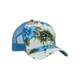 thumbnail image 2 of Gravity Outdoor Co Casquette Trucker Réglable à Fleurs - Blanc/bleu, 2 of 2