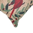 thumbnail image 6 of Liora Manne Frontporch Cardinal with Berries Indoor Outdoor Decorative Pillow, 6 of 6