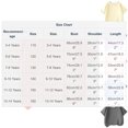 thumbnail image 3 of Cethrio Boys Cotton T-shirts, Casual Pullover Short Sleeve Crew Neck Summer Tees Tops Beige Size 6, 3 of 7
