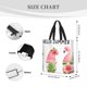 thumbnail image 3 of Easygdp Hello Summer Gnome Bolsa Tote para Mujer, Bolso de Hombro para Trabajo, Playa, Viajes, Compras y Supermercado, 3 of 7