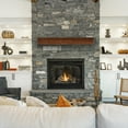 thumbnail image 4 of Duluth Forge 48in. Fireplace Shelf Mantel - Brown Finish - Model# DFSMN48-BR, 4 of 10