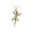 Silver, variant on Women's Shiny Clear Rhinestone Reptile Slithering Snake Pendant Necklace ()