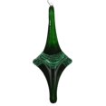 thumbnail image 1 of Vickerman MT194104D 12 in. Green Candy Glitter Drop Ornament, 1 of 2