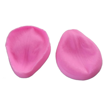 

2Pcs Leaf Silicone Cake Mold DIY Fondant Mousse Dessert Chocolate Mould Tray (Pink)