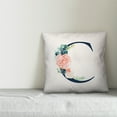 thumbnail image 3 of Creative Products Floral Monogram - C 18x18 Indoor / Outdoor Pillow, 3 of 3