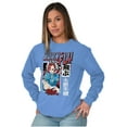 thumbnail image 4 of Street Fighter Chun Li Born Fly Long Sleeve TShirt Men Women Brisco Brands L, 4 of 6