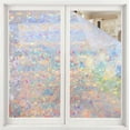 thumbnail image 3 of Colorful Frosted Window Film | Static Cling Privacy Glass Sticker | UV Protection & Glare Reduction | Reusable for Bathroom & Office Windows, 3 of 8