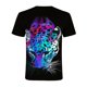 thumbnail image 5 of Camiseta de diario unisex para hombre, estampado gráfico en 3D, estampado de caballos, manga corta, blusa informal Pompotops oipoqjl4731, 5 of 9