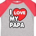 thumbnail image 4 of Inktastic I Love My Papa Boys or Girls Toddler T-Shirt, 4 of 5