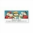 thumbnail image 2 of Snow Family Painted Portrait Sheeted Return Address Labels, 2 of 4