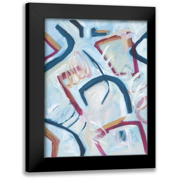 Phelps, Edith 12x14 Black Modern Framed Museum Art Print Titled - Building Dreams