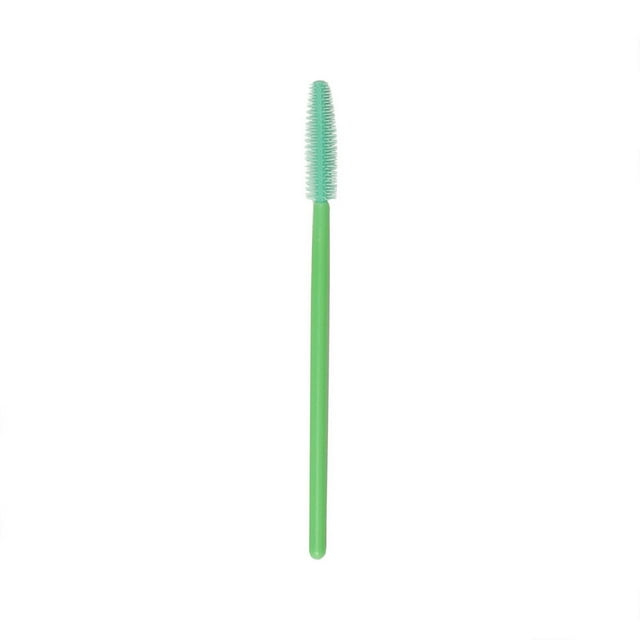 Vogacara Pincel para cejas, exquisita pequeña sombra de ojos, mango largo, delineador de ojos de una sola vez, herramientas profesionales de pestañas en plantillas de cejas Forma de torre