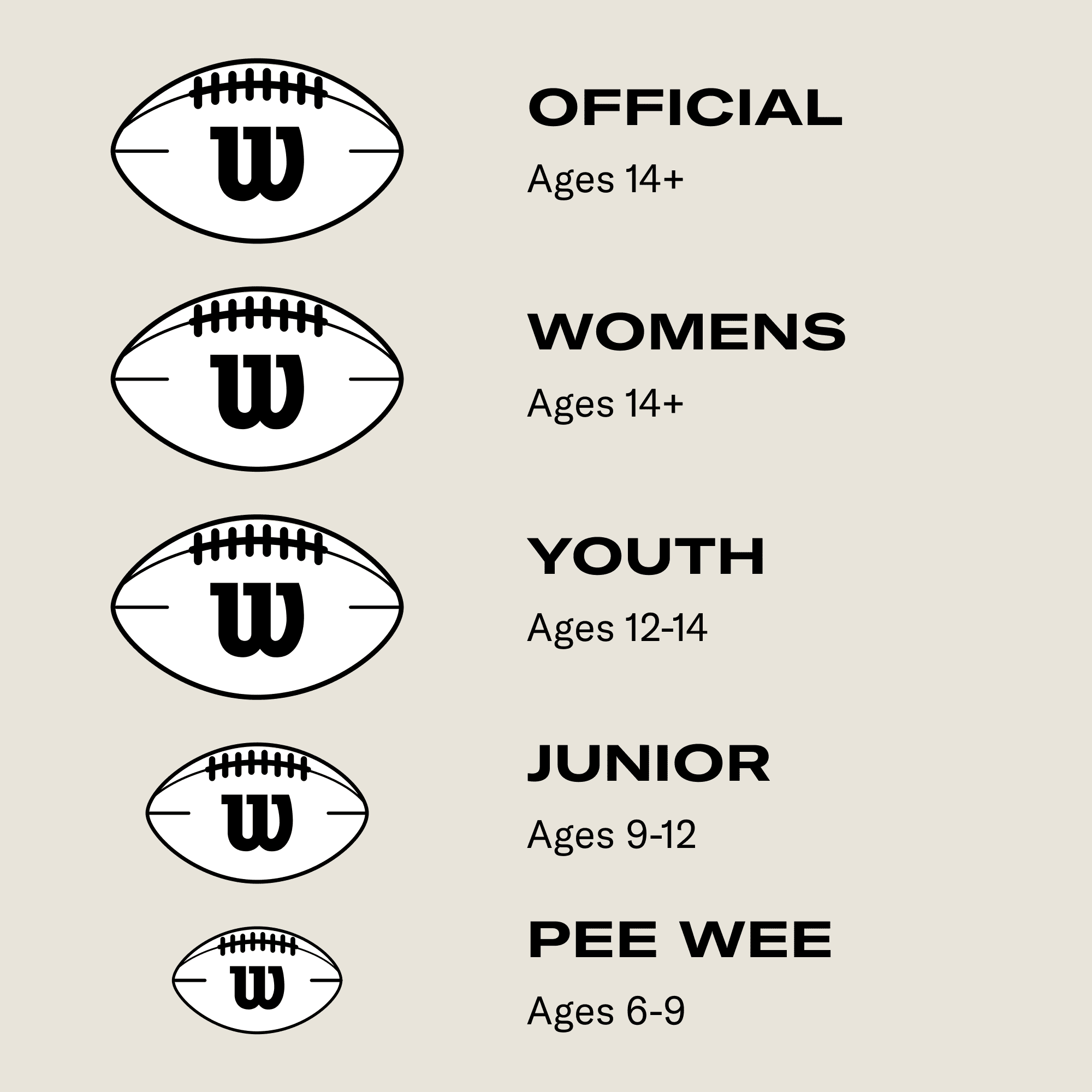 Wilson GST SpeedSkin Heir Football - Brown, Women's Official Size