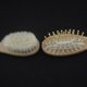 thumbnail image 3 of Baby Hair Brush and Comb Set Soft Natural Goat Hair Brush Infant Wooden Bath Shower Tool Girl Gift, 3 of 4