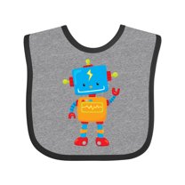 Inktastic Toy Robot Boys or Girls Baby Bib