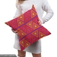 thumbnail image 5 of Ambesonne Geometric Fabric by the Yard Upholstery, Angular Abstract Ethnic, 1 Yard, Multicolor, 5 of 5