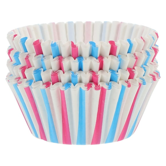 100Pcs Assorted Color Cupcake Paper Liners For Home Bakers And Professional Bakers