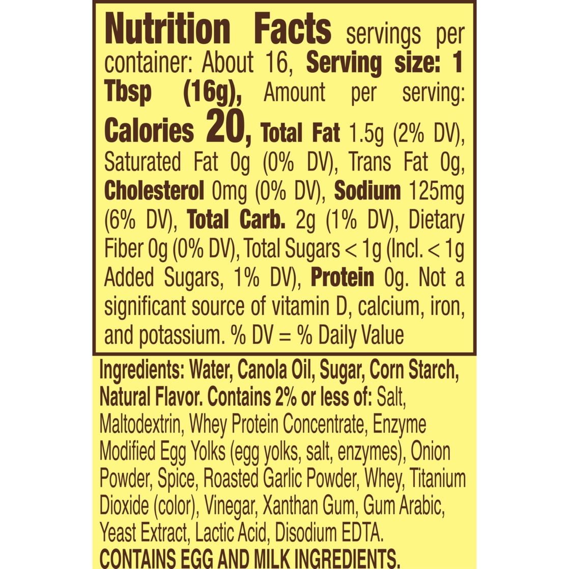 Old El Paso Taco Sauce, Zesty Ranch Sauce, Squeeze Plastic Bottle, 9 oz