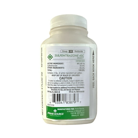 Sulfentrazone 4SC Select Herbicide (Dismiss)