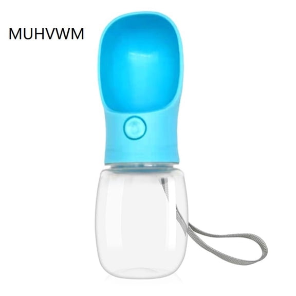 MUHVWM Dog Water Bottle Leak Proof Portable 12oz Water Capacity Puppy Water Dispenser with Bowl Combo