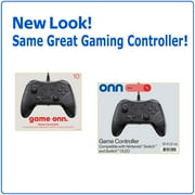 onn Wired Game Controller Compatible with Nintendo Switch and Switch OLED