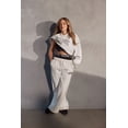 thumbnail image 4 of Reebok Women's Game Day Fleece Contrast Stitch Wide Leg Pant, Sizes XS-4X, 4 of 11