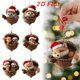 thumbnail image 3 of Adornos de bellota de animales del bosque, acogedores adornos navideños de bosque, decoración para el árbol de Navidad, decoración personalizada de piñas de pino, adornos colgantes de criaturas del b, 3 of 4