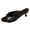 Black, variant on Rokment Womens Kittern Heels Mules Slides Dressy Sandals 2026 Fashion Casual Leather Open Toe Stiletto Low Heels Slip on Backless Dress Pumps for Ladies Summer Black Size 6