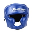 thumbnail image 3 of Boxing Totecear Face Cover Ajustable Ajustable El engranaje espesante en espesor de la frente y la protección de la oreja para el muay de kickboxing Azul, 3 of 8