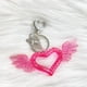thumbnail image 2 of Llavero con forma de mariposa y campana de llama con alas de amor de acrílico dulce y genial de Millennium Spice Y2K, accesorio para bolso, 2 of 4