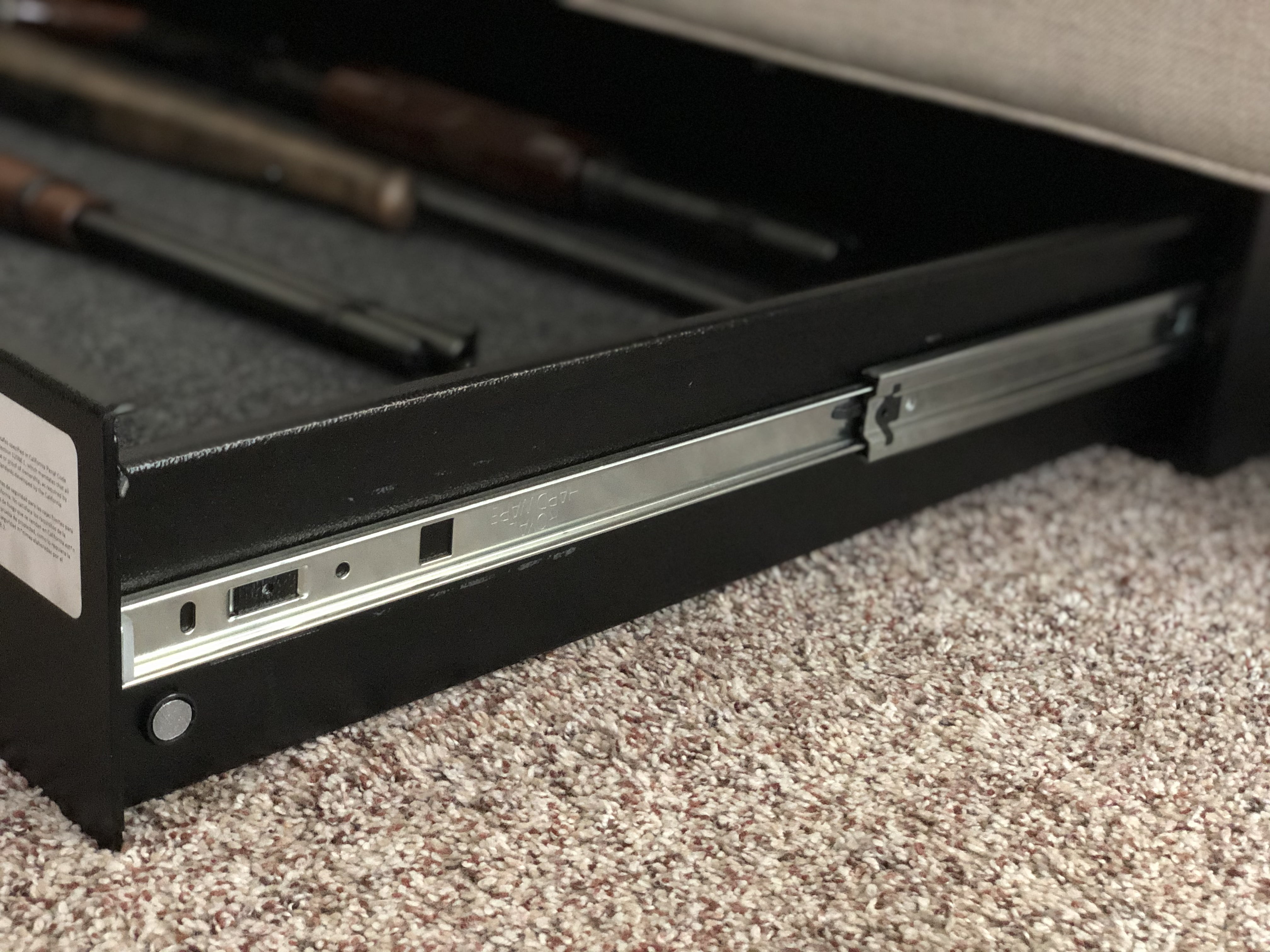MonsterVault Low Profile Underbed Safe