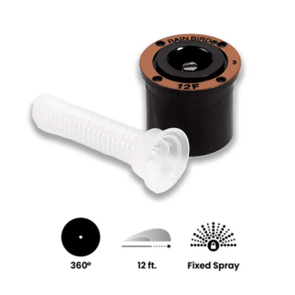 (25) Rain Bird 12F Full-Circle Sprinkler Nozzle 12 ft Pattern (360°) Degree Spray