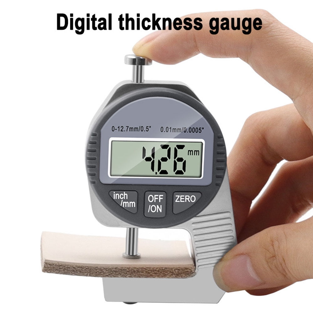 Htovila Digital Thickness Gauge Inch/ Metric Thickness Measuring