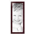 thumbnail image 2 of ArtToFrames 10" x 26" Mahogany Picture Frame, 10x26 inch Brown MDF Poster Frame (WOM-3978), 3 Pack, 2 of 8
