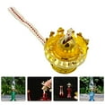 1 Set Oil Lamp Burner And Wick Replacement Kerosene Lamp Part Diy