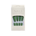 thumbnail image 4 of Vogacara 1 juego de puntas francesas Prensa en las uñas Extensión de color sólido Extra largo Artificial Extraíble Kit de manicura para H33-verde pegamento, gelatina 5Conjunto, 4 of 6