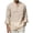 Khaki, variant on Men Shirts Linen Shirts Workout Shirts Pullover Shirt Yellow Long Sleeve Henley Mens Shirts Casual,M