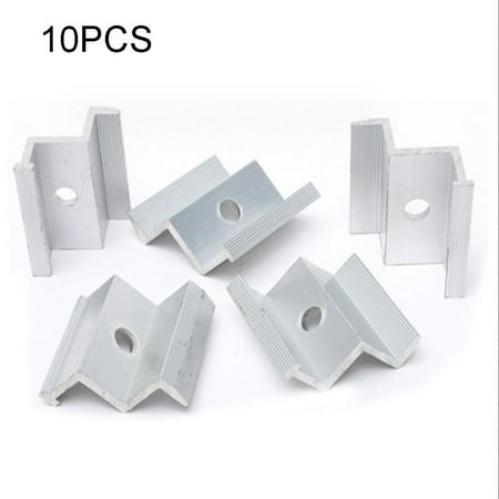 

10X End Clamp Middle Clamp Photovoltaic Solar Module Solar Photovoltaic Bracket