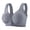 B1_Grey, variant on Daisy Bras for Older Women Front Closure Wireless Push Up Bras Full Coverage Bra Full Support Bra Soft Daily Bralettes Front Closure Bralettes Wireless Bra Front Closure Bra Beige 52