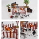 thumbnail image 1 of Juego de minifiguras de animales de granja Jadeshay 12 piezas accesorios de escena de granja, 1 of 7