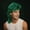 Green, variant on Mullet Wig Brown 80s Men Wig,Punk Rocker Hair Party Daily Halloween Costumes Long Wigs